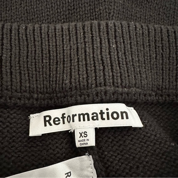 Reformation-paradiso Knit Organic Cotton Shorts (Size:XS) - Picture 6 of 7